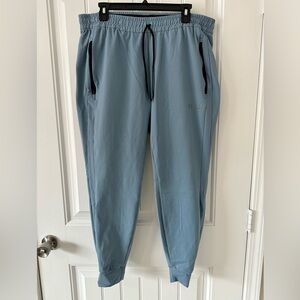 NoBull Mens Joggers Size XL Steel Blue - LIKE NEW